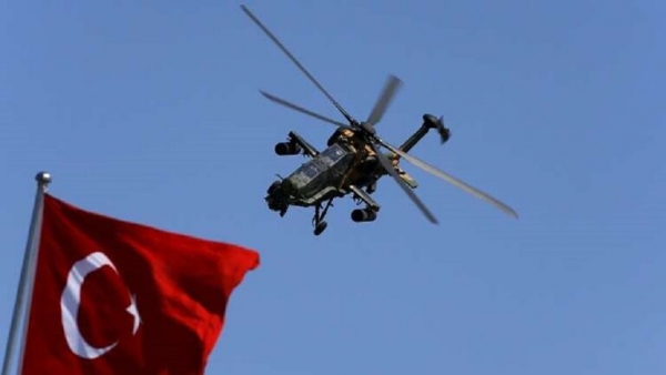 "حزب العمال الكردستاني" يعلن إسقاط مروحية تركية